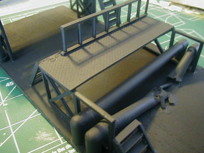 28mm WWII Factory Gantries