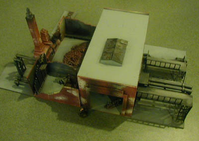 28mm WWII Factory Gantries