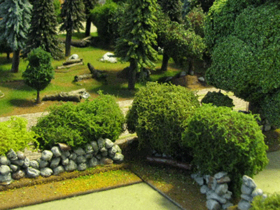 28MM WWII Bocage Hedgerow set